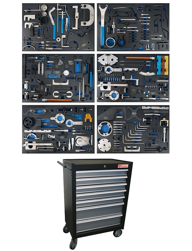 KS Tools - Jeu d'outils de calage moteur - Fiat (1.9TD)